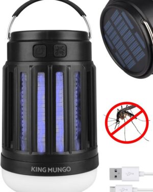 Campinglamp solar anti-mug