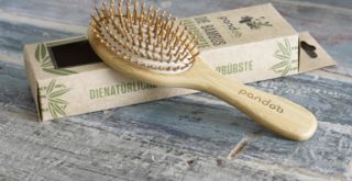 Duurzame natuurlijke haarborstel
